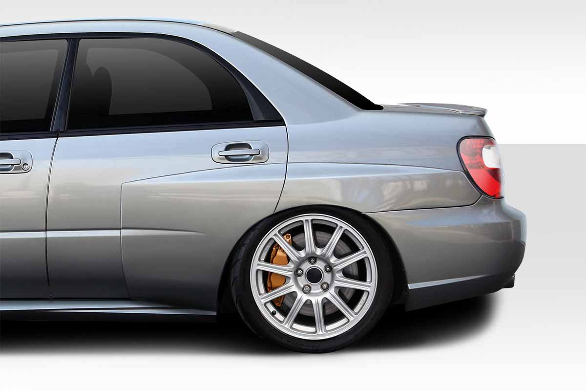 Extreme Dimensions Duraflex WRC Look Wide Body Rear Fender Compatible With 2002-2007 Subaru Impreza - 5 Piece - 114819
