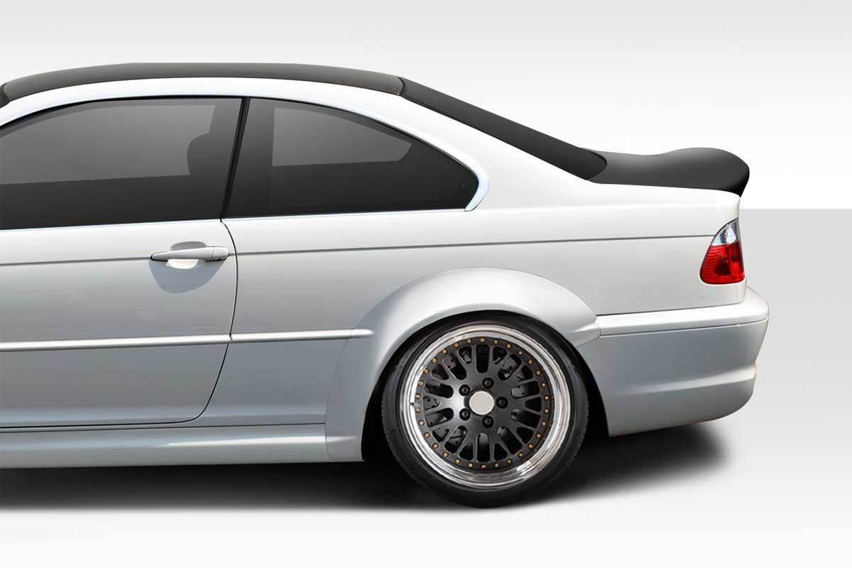 Extreme Dimensions Duraflex M3 Look Rear Fender Flares Compatible With 1999-2005 BMW 3 Series - 2 Piece - 114821