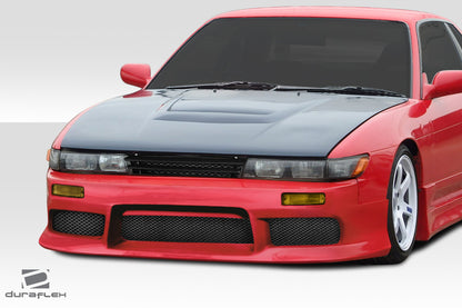 Extreme Dimensions Duraflex M-1 Front Bumper Cover Compatible With 1989-1994 Nissan S13 Silvia - 1 Piece - 114826