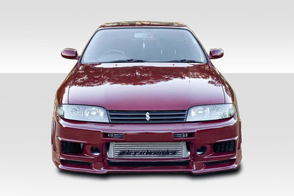Extreme Dimensions Duraflex N-1 Front Bumper Cover Compatible With 1995-1998 Nissan Skyline - 1 Piece - 114827