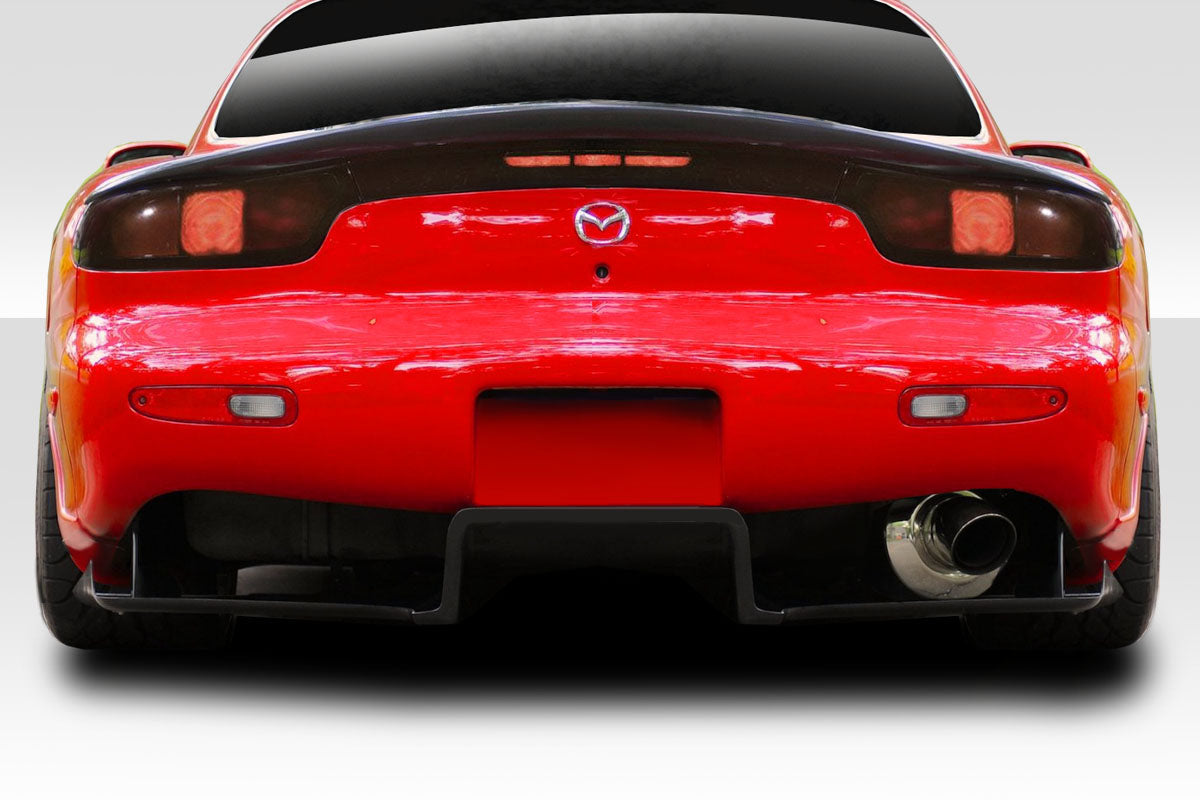 Extreme Dimensions Duraflex RE-GT Rear Lip Add On Spoiler Compatible With 1993-1997 Mazda RX7 - 3 Piece - 114841