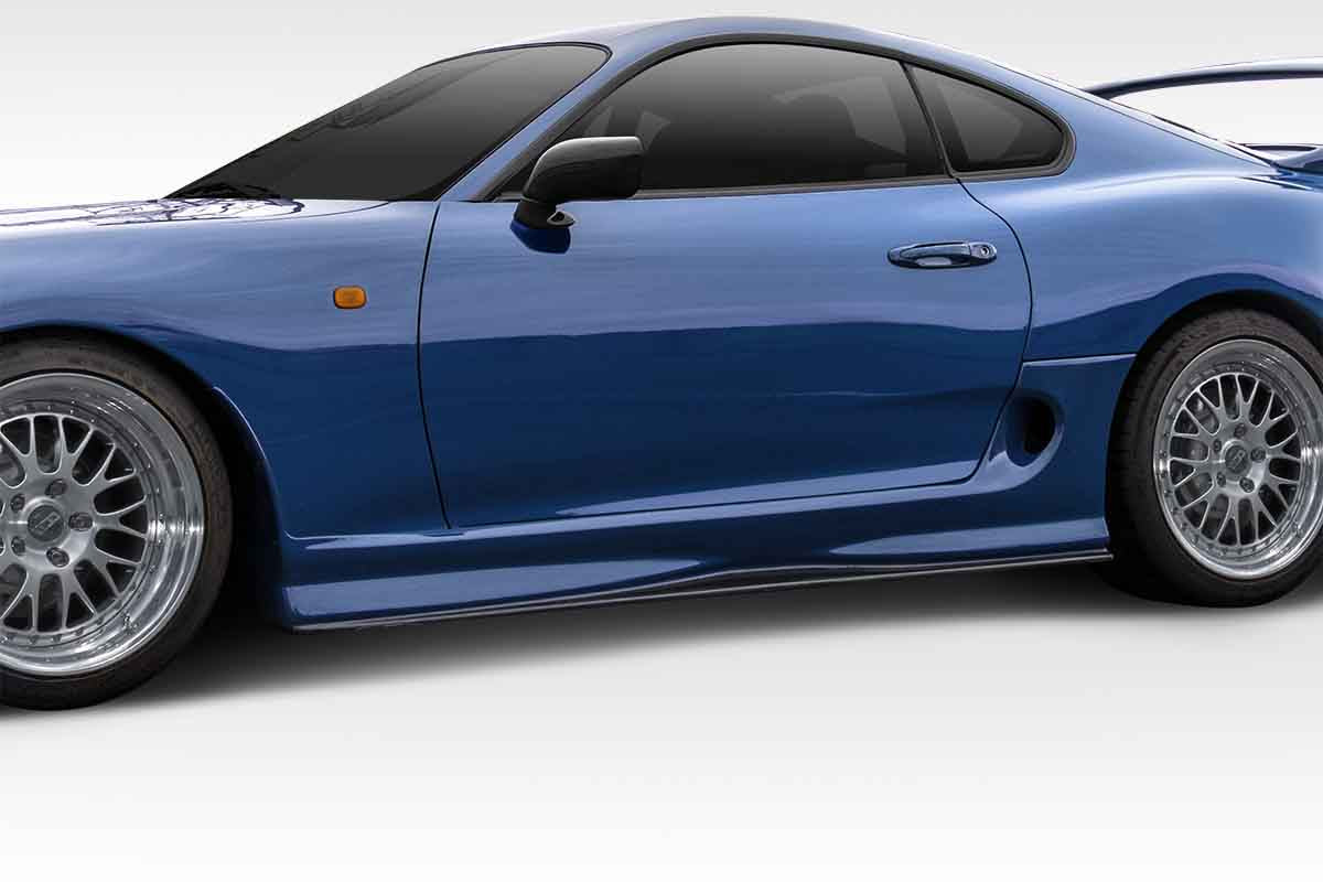 Extreme Dimensions Duraflex RD-X Side Skirts Compatible With 1993-1998 Toyota Supra - 2 Piece - 114844