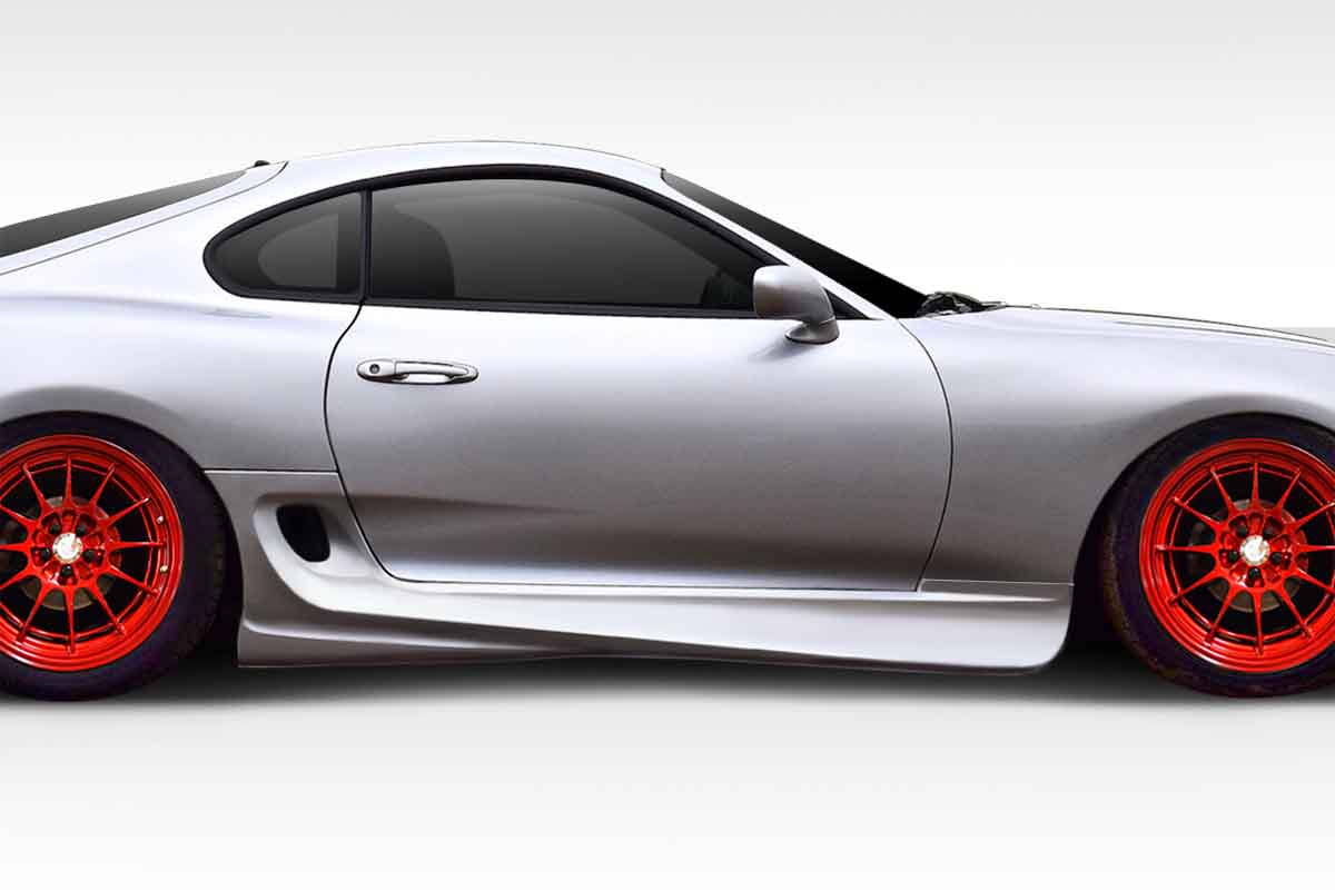 Extreme Dimensions Duraflex S Line Side Skirts Compatible With 1993-1998 Toyota Supra - 2 Piece - 114849