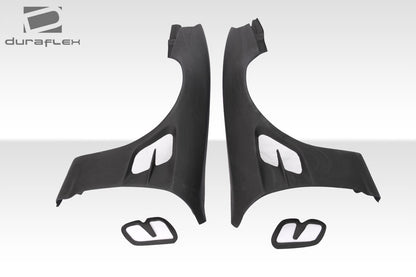 Extreme Dimensions Duraflex Supercool Wide Body Front Fenders Compatible With 1997-1998 Nissan 240SX - 2 Piece - 114854