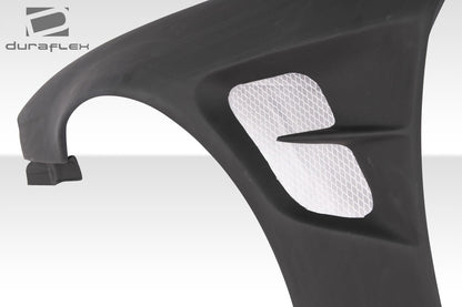 Extreme Dimensions Duraflex Supercool Wide Body Front Fenders Compatible With 1997-1998 Nissan 240SX - 2 Piece - 114854
