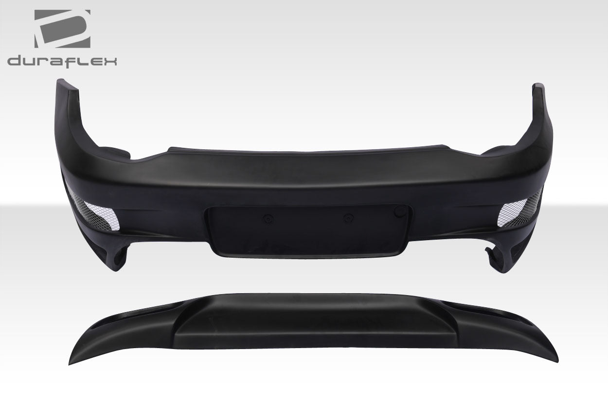 Extreme Dimensions Duraflex Tecnika Rear Bumper Cover Compatible With 2009-2011 Porsche 997 - 2 Piece - 114857