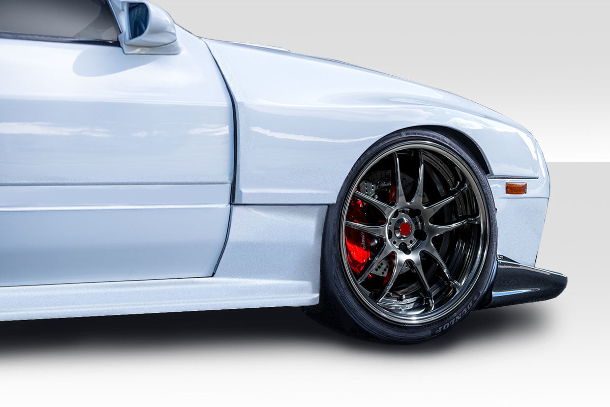 Extreme Dimensions Duraflex RE Wide Body Front Fenders Compatible With 1986-1991 Mazda RX7 - 2 Piece - 114859