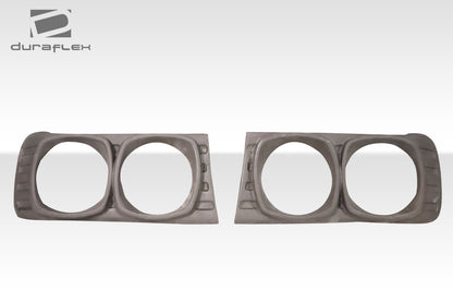 Extreme Dimensions Duraflex TKO Boss Wide Body Head Light Housing Compatible With 1993-1997 Mazda RX7 - 1 Piece - 114866