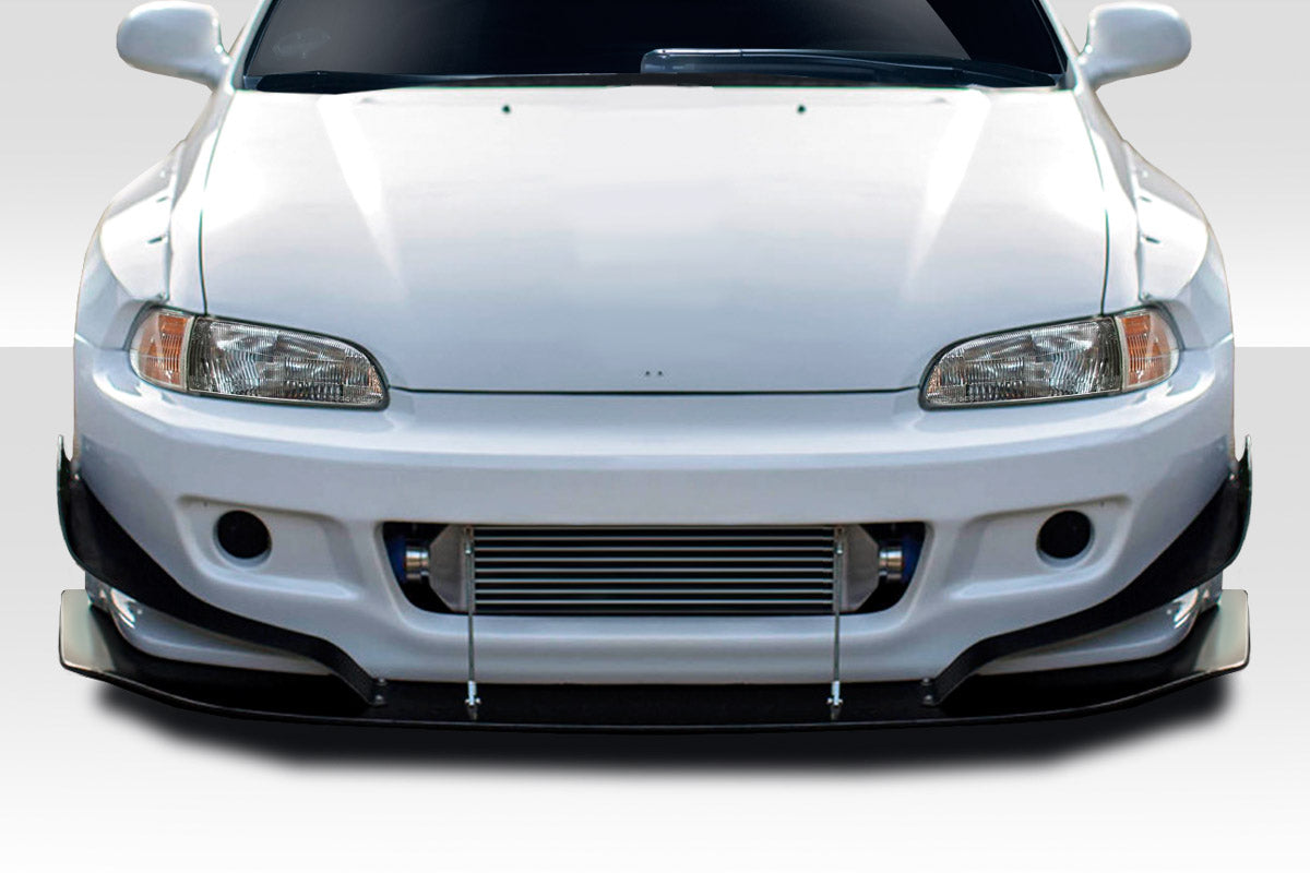Extreme Dimensions Duraflex TKO RBS V2 Wide Body Front Lip Spoiler Compatible With 1992-1995 Honda Civic - 1 Piece - 114872