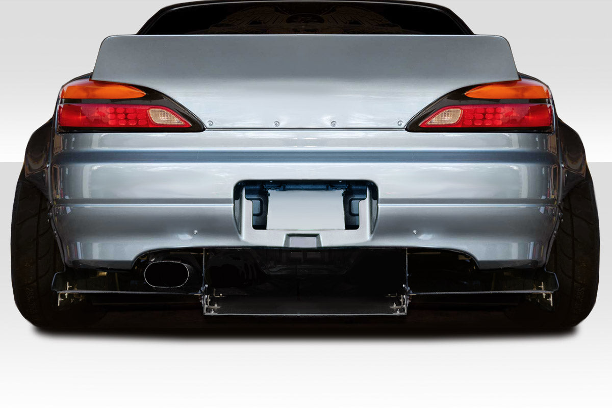 Extreme Dimensions Duraflex TKO RBS Wide Body Rear Lip Add On Spoiler Compatible With 1999-2002 Nissan S15 Silvia - 7 Piece - 114875