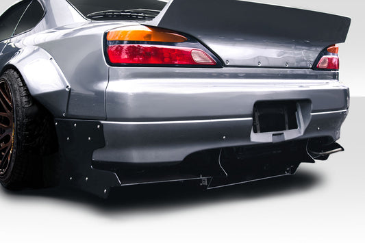 Extreme Dimensions Duraflex TKO RBS Wide Body Rear Lip Add On Spoiler Compatible With 1999-2002 Nissan S15 Silvia - 7 Piece - 114875