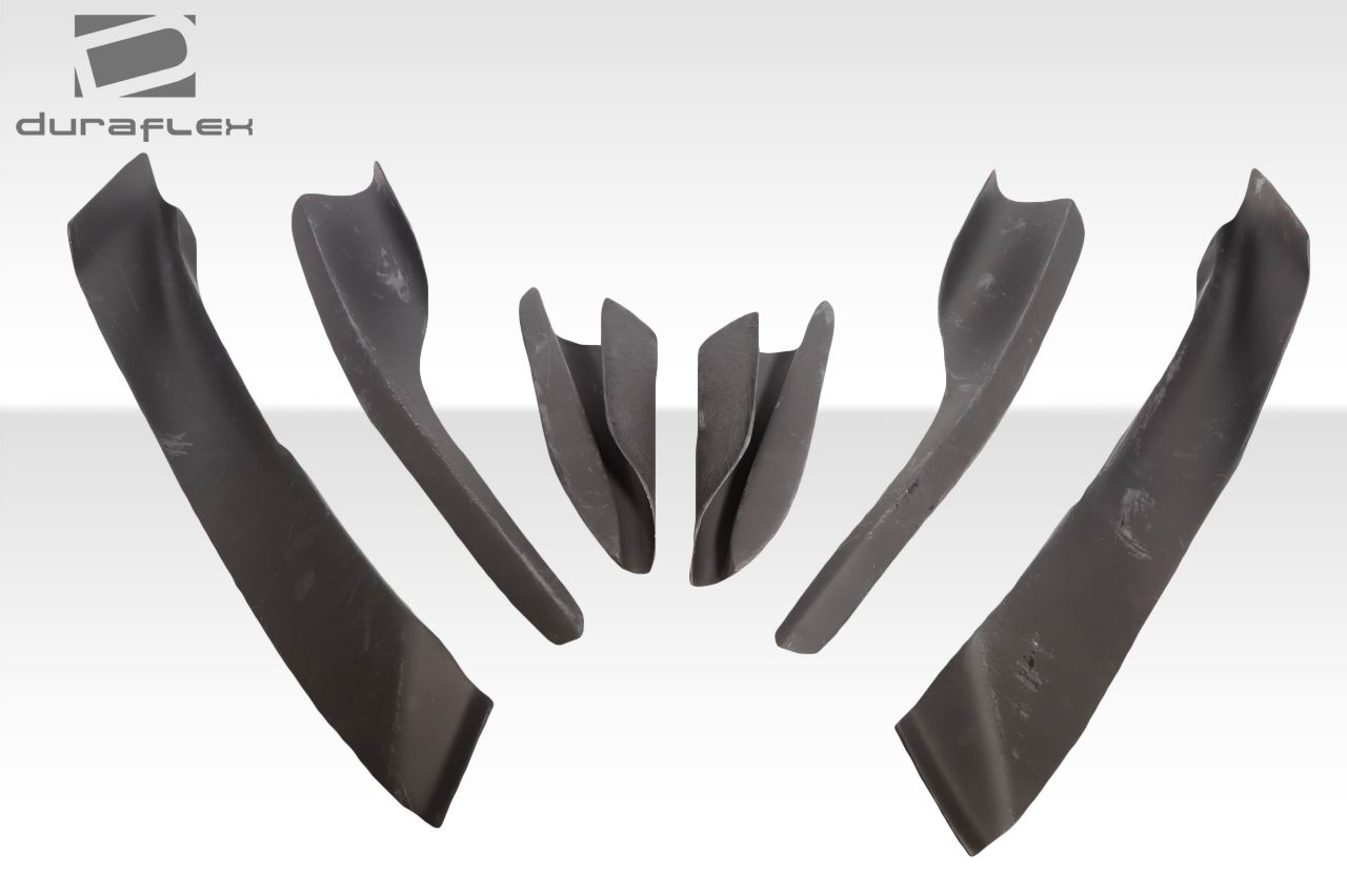 Extreme Dimensions Duraflex GT500 V2 Wide Body Canards Compatible With 2013-2020 Scion FR-S Toyota 86 Subaru BRZ - 6 Piece - 114881