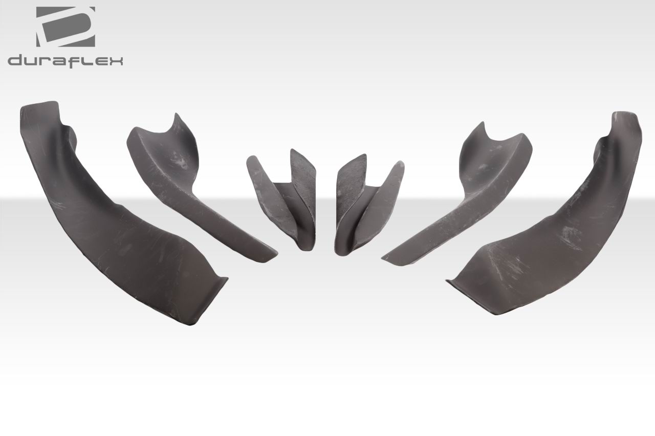 Extreme Dimensions Duraflex GT500 V2 Wide Body Canards Compatible With 2013-2020 Scion FR-S Toyota 86 Subaru BRZ - 6 Piece - 114881