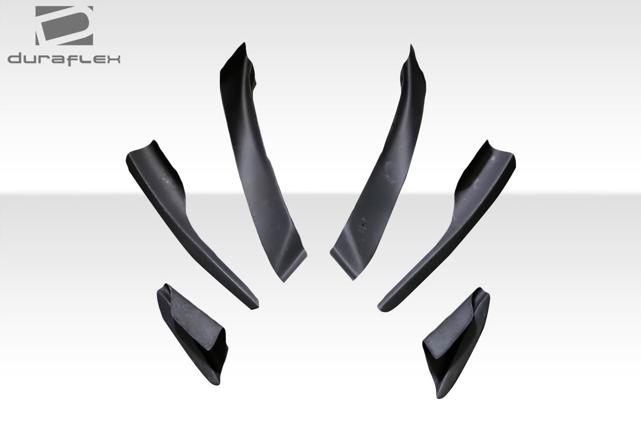 Extreme Dimensions Duraflex GT500 V2 Wide Body Canards Compatible With 2013-2020 Scion FR-S Toyota 86 Subaru BRZ - 6 Piece - 114881