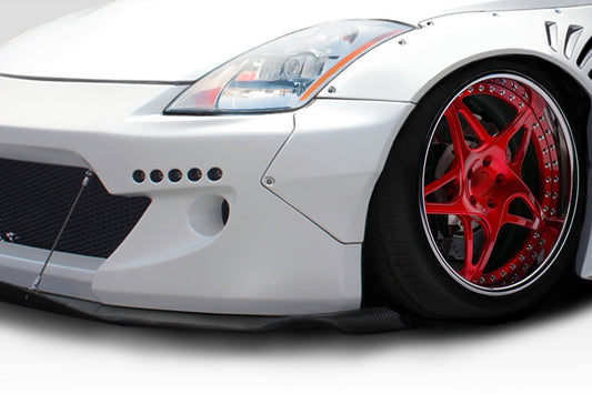 Extreme Dimensions Duraflex RBS Front Fenders Flare Add Ons Compatible With 2003-2008 Nissan 350Z - 2 Piece - 114883
