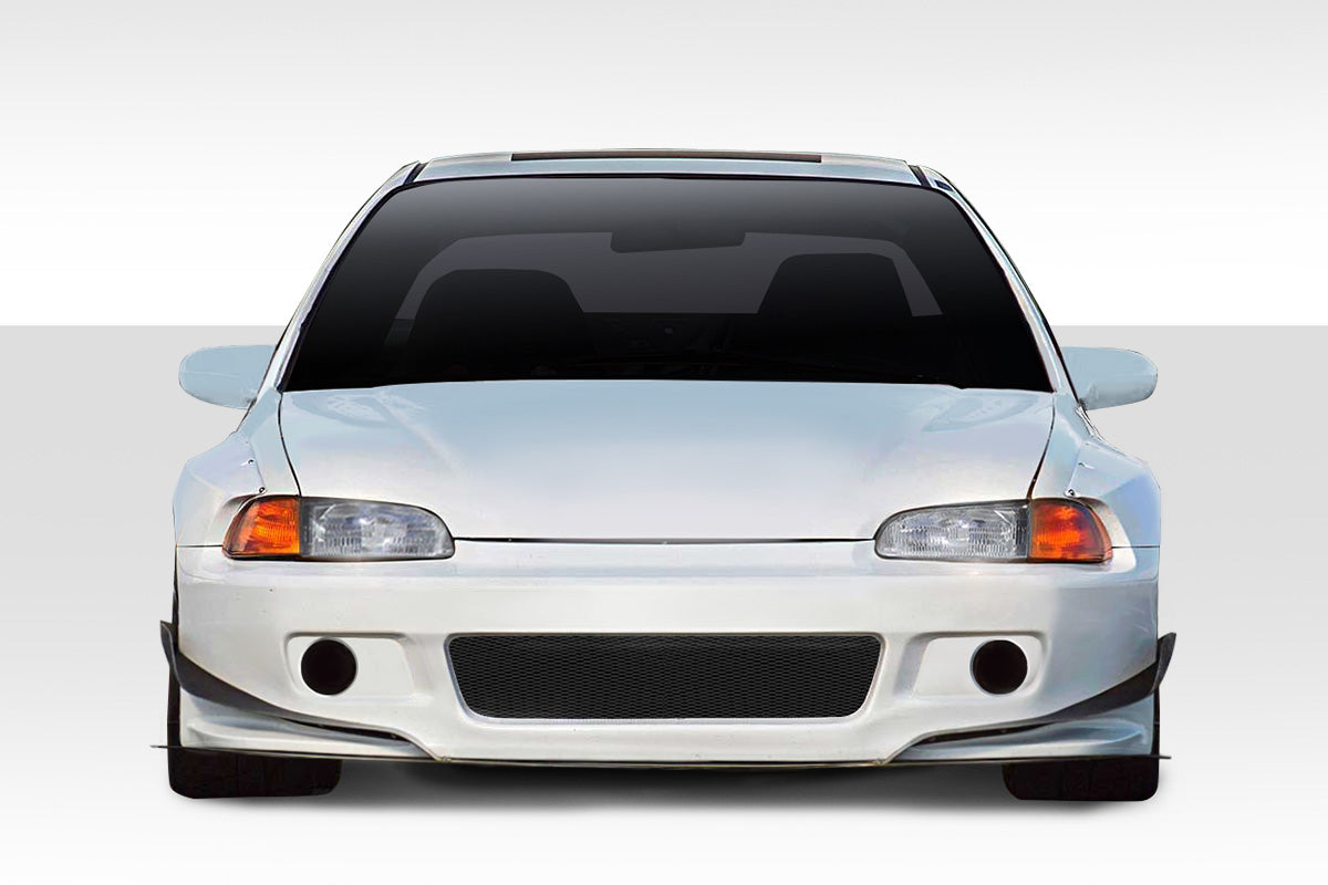 Extreme Dimensions Duraflex TKO RBS Wide Body Front Bumper Cover Compatible With 1992-1995 Honda Civic - 1 Piece - 114894