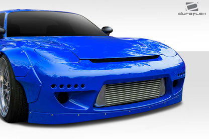 Extreme Dimensions Duraflex TKO RBS Wide Body Front Bumper Cover Compatible With 1993-1997 Mazda RX7 - 1 Piece - 114896
