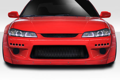 Extreme Dimensions Duraflex RBS Wide Body Front Bumper Cover Compatible With 1999-2002 Nissan S15 Silvia - 1 Piece - 114897