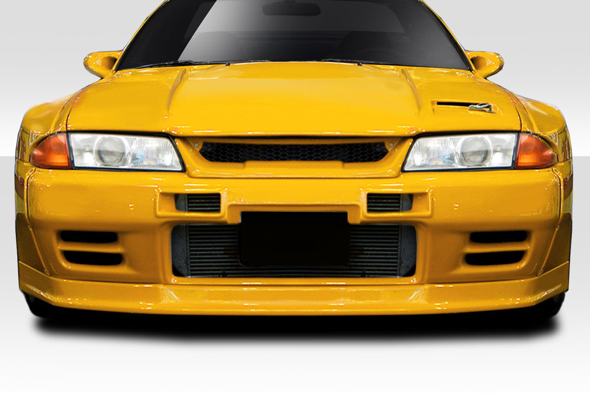 Extreme Dimensions Duraflex TKO RBS Wide Body Front Lip Spoiler Compatible With 1989-1994 Nissan Skyline - 1 Piece - 114899