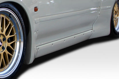 Extreme Dimensions Duraflex TKO RBS Wide Body Side Skirts Compatible With 1992-1995 Honda Civic - 2 Piece - 114903