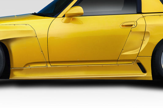 Extreme Dimensions Duraflex TKO RBS Wide Body Side Skirts Compatible With 2000-2009 Honda S2000 - 2 Piece - 114904