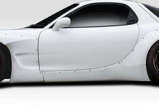 Extreme Dimensions Duraflex TKO RBS Wide Body Side Skirts Compatible With 1993-1997 Mazda RX7 - 2 Piece - 114905