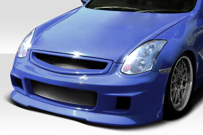 Extreme Dimensions Duraflex Type G Front Bumper Cover Compatible With 2003-2004 Infiniti G Sedan - 1 Piece - 114909