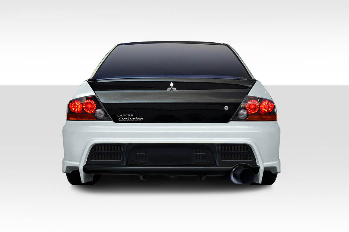 Extreme Dimensions Duraflex VRS Rear Bumper Cover Compatible With 2003-2006 Mitsubishi Lancer - 1 Piece - 114917