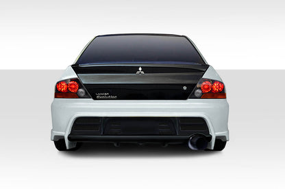 Extreme Dimensions Duraflex VRS Rear Bumper Cover Compatible With 2003-2006 Mitsubishi Lancer - 1 Piece - 114917