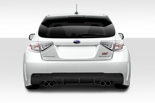 Extreme Dimensions Duraflex VRS Rear Bumper Cover Compatible With 2008-2014 Subaru Impreza - 1 Piece - 114918