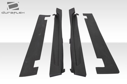 Extreme Dimensions Duraflex VRS Side Skirts Compatible With 2003-2006 Mitsubishi Lancer - 4 Piece - 114920
