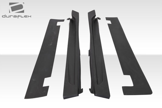 Extreme Dimensions Duraflex VRS Side Skirts Compatible With 2003-2006 Mitsubishi Lancer - 4 Piece - 114920