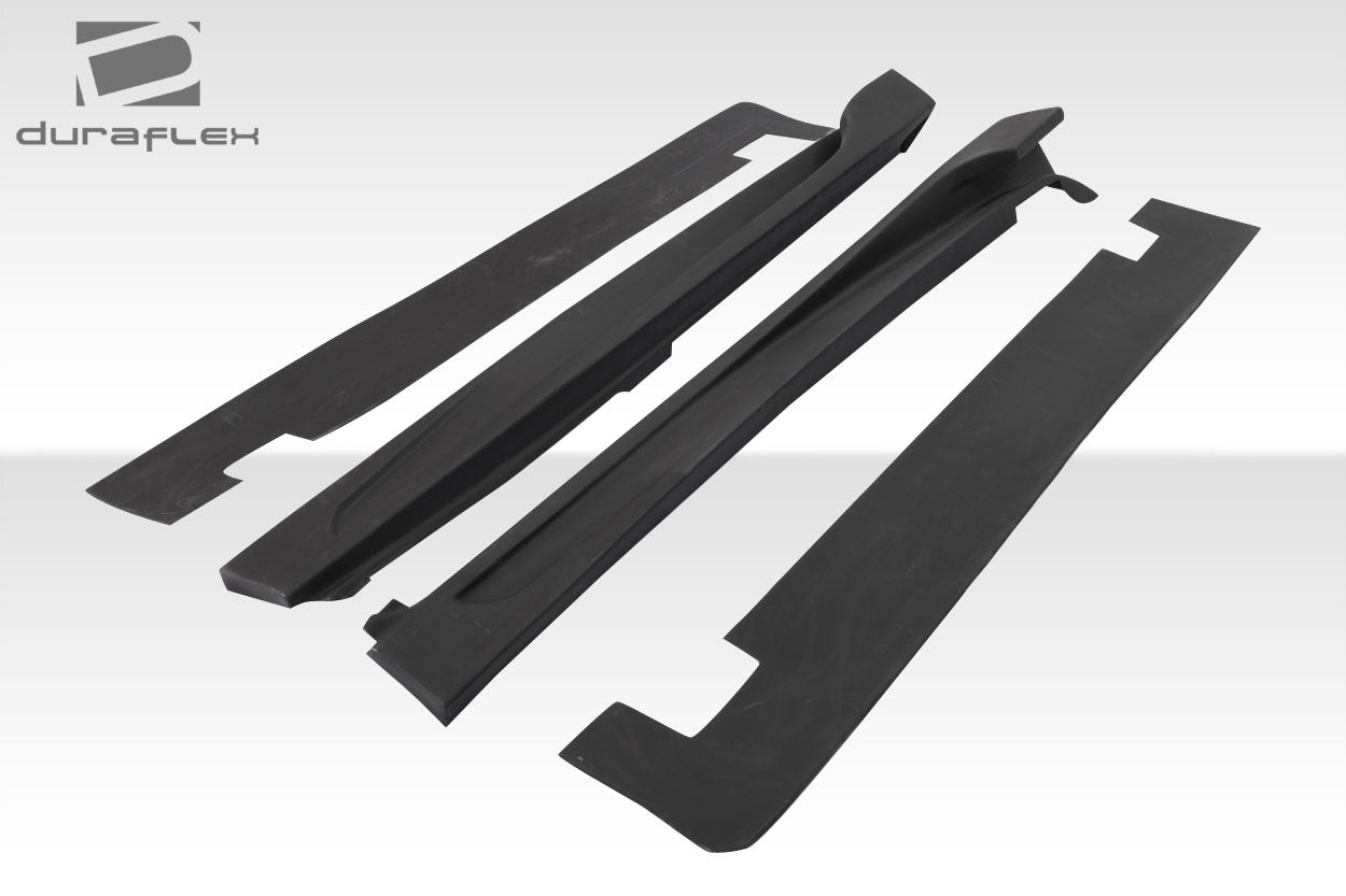 Extreme Dimensions Duraflex VRS Side Skirts Compatible With 2003-2006 Mitsubishi Lancer - 4 Piece - 114920