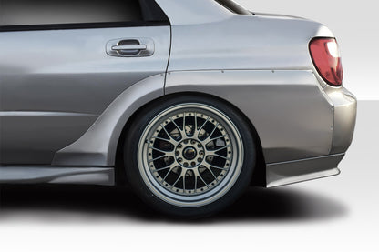 Extreme Dimensions Duraflex VRS Wide Body Rear Fender Flares Compatible With 2002-2007 Subaru Impreza - 4 Piece - 114922