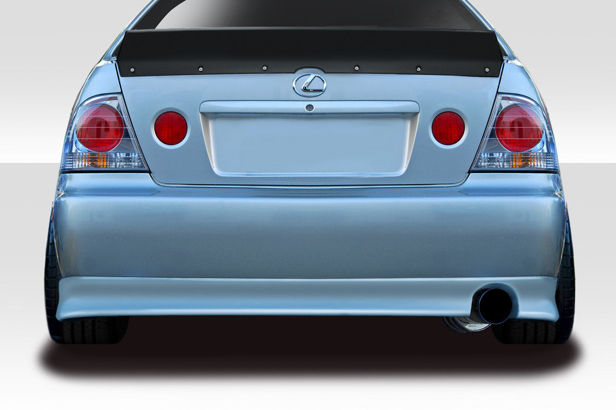 Extreme Dimensions Duraflex V Speed Rear Lip Add On Spoiler Compatible With 2000-2005 Lexus IS - 1 Piece - 114923