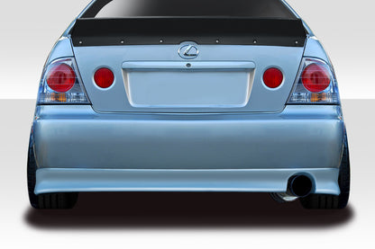 Extreme Dimensions Duraflex V Speed Rear Lip Add On Spoiler Compatible With 2000-2005 Lexus IS - 1 Piece - 114923