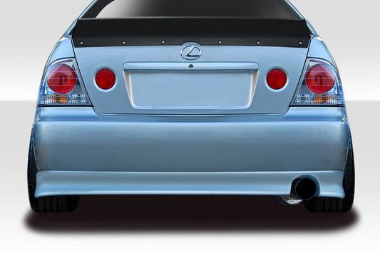 Extreme Dimensions Duraflex V Speed Rear Lip Add On Spoiler Compatible With 2000-2005 Lexus IS - 1 Piece - 114923