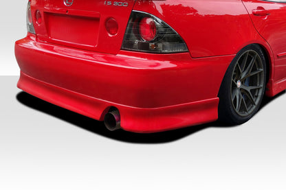 Extreme Dimensions Duraflex V Speed Rear Lip Add On Spoiler Compatible With 2000-2005 Lexus IS - 1 Piece - 114923