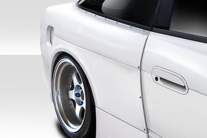 Extreme Dimensions Duraflex V Speed Wide Body Rear Fenders Compatible With 1989-1994 Nissan 240SX - 3 Piece - 114925
