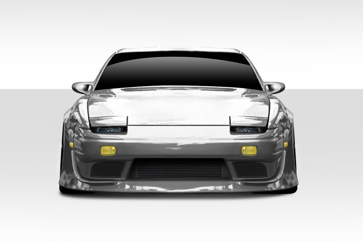 Extreme Dimensions Duraflex V-Speed Wide Body Front Bumper Cover Compatible With 1989-1994 Nissan 240SX - 3 Piece - 114926
