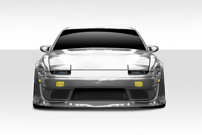 Extreme Dimensions Duraflex V-Speed Wide Body Front Bumper Cover Compatible With 1989-1994 Nissan 240SX - 3 Piece - 114926
