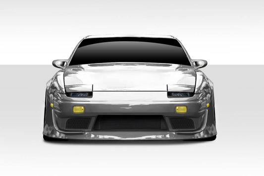 Extreme Dimensions Duraflex V-Speed Wide Body Front Bumper Cover Compatible With 1989-1994 Nissan 240SX - 3 Piece - 114926
