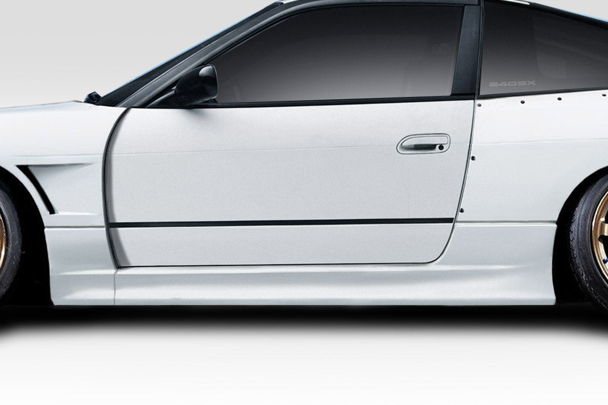 Extreme Dimensions Duraflex V Speed SWide Body ide Skirt Compatible With 1989-1994 Nissan 240SX - 2 Piece - 114928