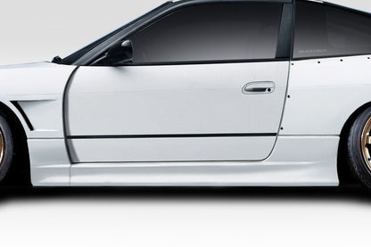 Extreme Dimensions Duraflex V Speed SWide Body ide Skirt Compatible With 1989-1994 Nissan 240SX - 2 Piece - 114928