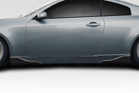 Extreme Dimensions Duraflex Vader Side Skirts Compatible With 2003-2007 Infiniti G Coupe - 4 Piece - 114932
