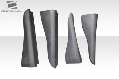 Extreme Dimensions Duraflex Vader Side Skirts Compatible With 2003-2007 Infiniti G Coupe - 4 Piece - 114932