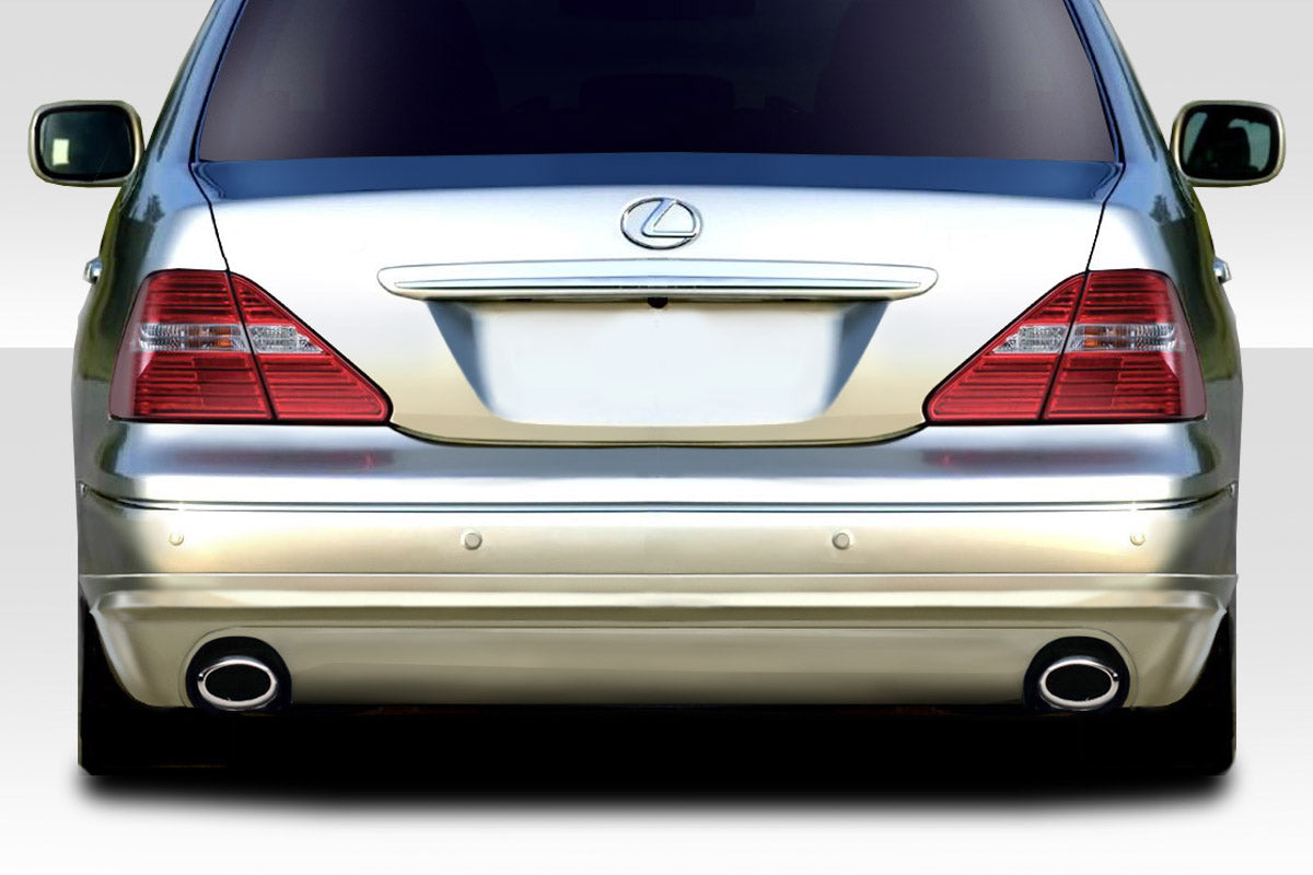 Extreme Dimensions Duraflex W1 Rear Lip Add On Spoiler Compatible With 2001-2003 Lexus LS - 1 Piece - 114935