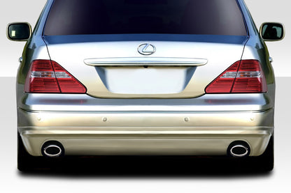 Extreme Dimensions Duraflex W1 Rear Lip Add On Spoiler Compatible With 2001-2003 Lexus LS - 1 Piece - 114935
