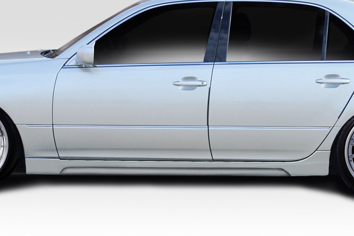 Extreme Dimensions Duraflex W1 Side Skirts Compatible With 2001-2003 Lexus LS - 2 Piece - 114936