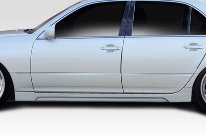 Extreme Dimensions Duraflex W1 Side Skirts Compatible With 2001-2003 Lexus LS - 2 Piece - 114936